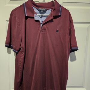 Men's Burgundy Polo Shirt